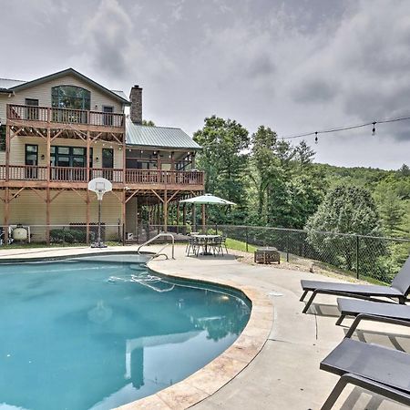 Expansive Home On 16 Acres With Smoky Mountain Views Murphy Eksteriør billede