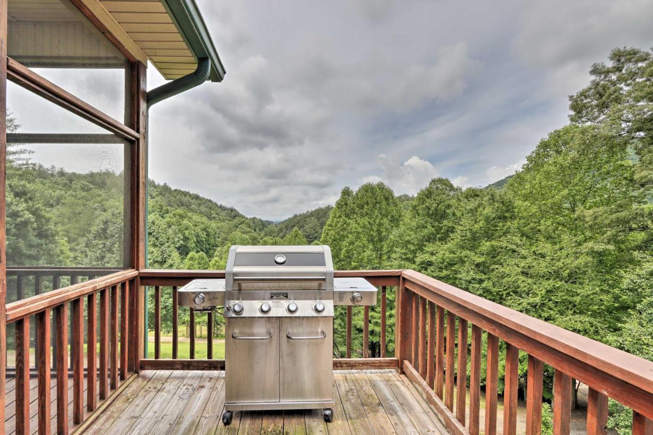 Expansive Home On 16 Acres With Smoky Mountain Views Murphy Eksteriør billede