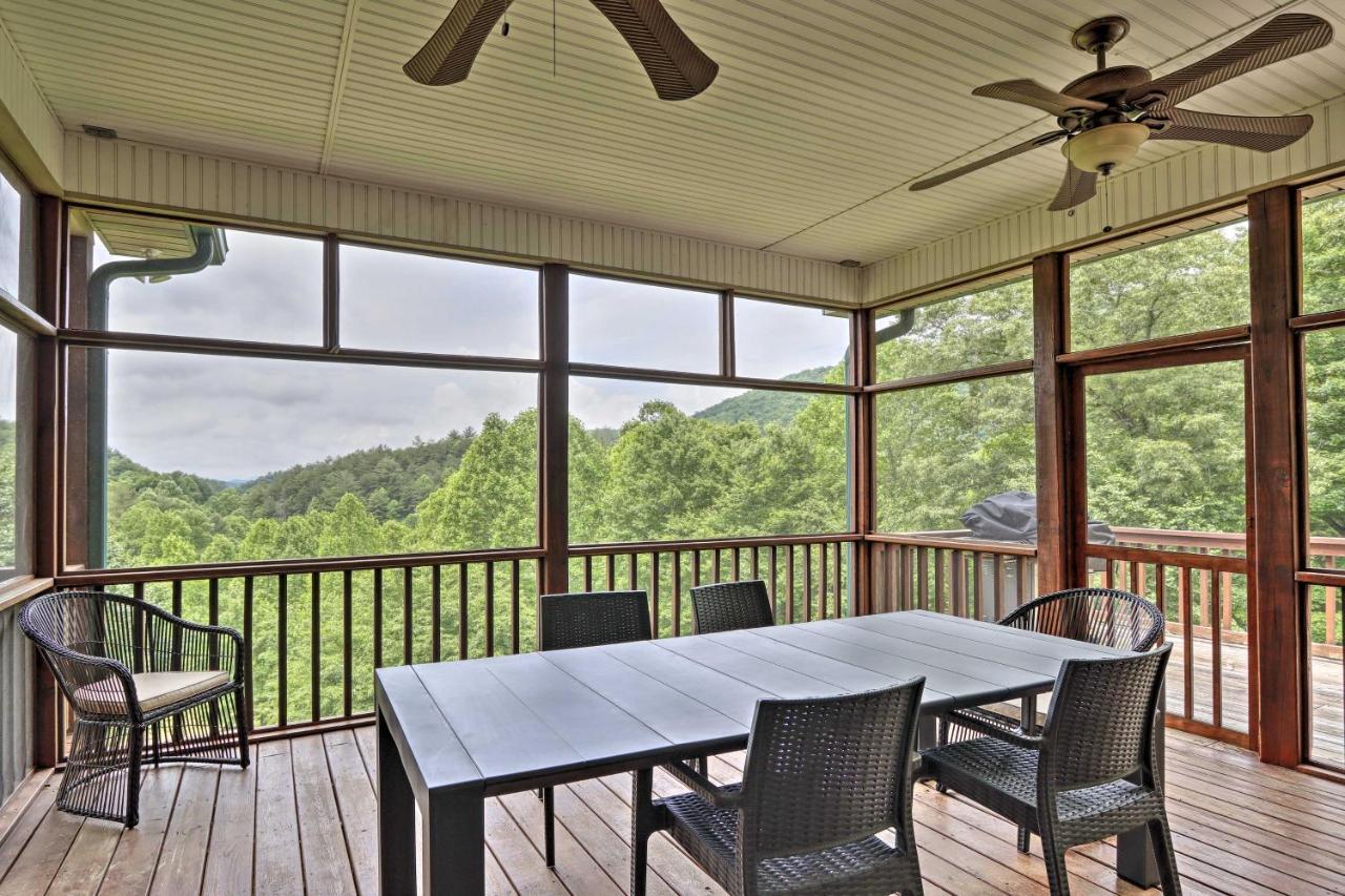 Expansive Home On 16 Acres With Smoky Mountain Views Murphy Eksteriør billede